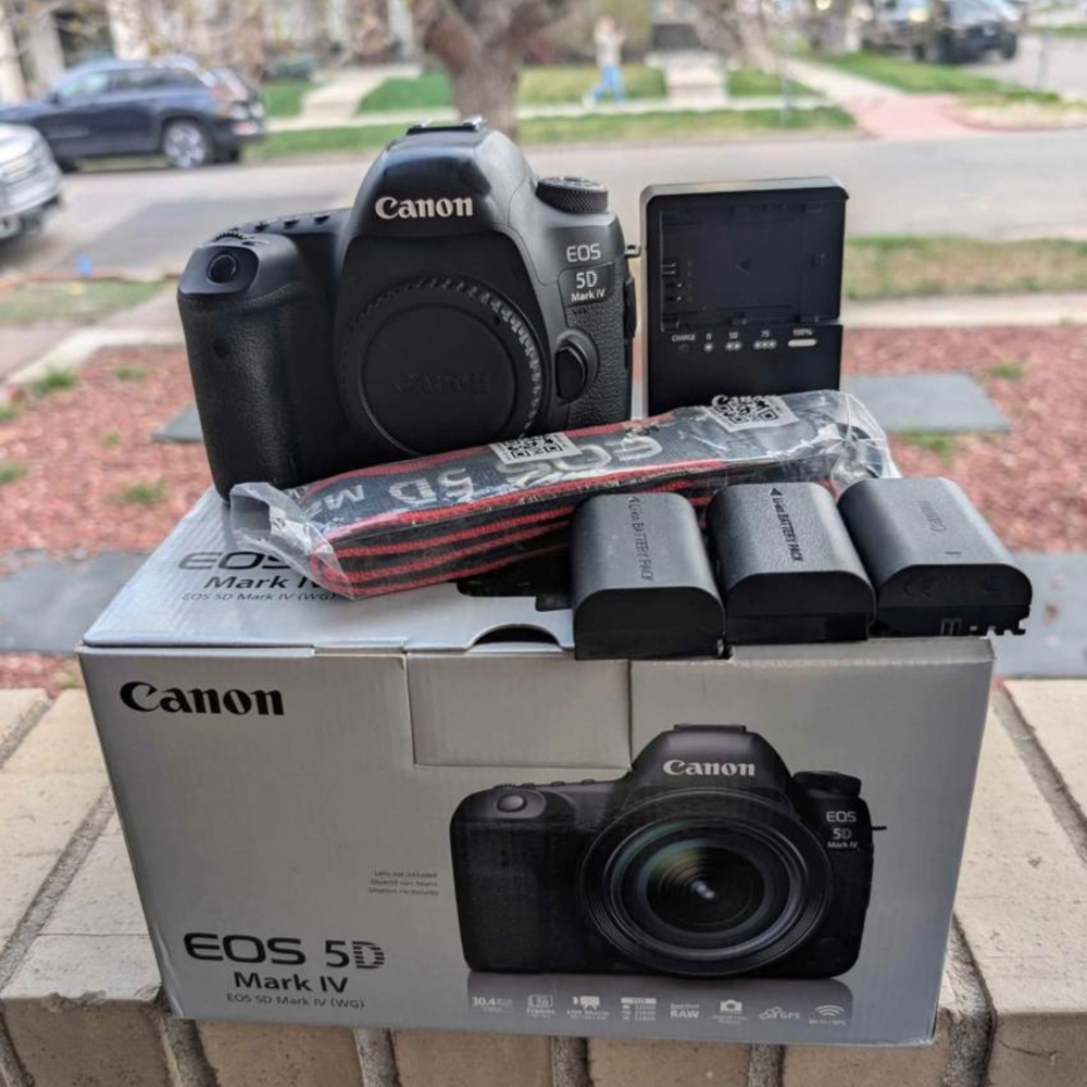 Canon Black Digital Camera with Articulating Screen